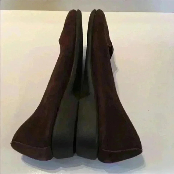 New Coldwater Creek Flats Size 6.5 Brown Suede - Picture 4 of 8
